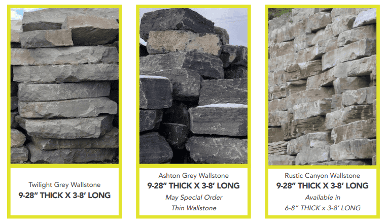 Types of Wallstone